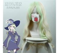 Little Witch Academia Diana Cavendish Anime Cosplay Hair Wig Long Wig+Free Wig Cap