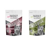 Little Wolf of Wilderness Wild Bites Junior Dog Snacks Mixed Pack - 2 x 180g (Lamb & Chicken, Veal & Chicken)
