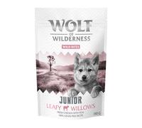 Little Wolf of Wilderness Wild Bites Junior "Leafy Willows" Veal & Chicken - Saver Pack: 3 x 180g