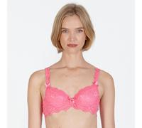 Little Women Lulu Stretch Lace Underwired Bra - Rose Pink - 36A