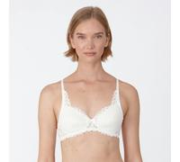 Little Women Victoria High Apex Non-Wired Medium Removable Padded Bra - Ivory - 32AAA