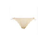 Little Women Women's 'LULU' Stretch Lace Brief in Taupe | Size: Large Little Women Taupe L