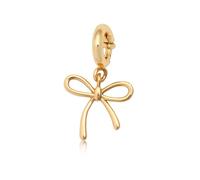 Little Words Project Bow Charm, Customizable Jewelry for Bracelets, Necklaces, Keychains & More