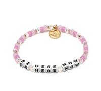 Little Words Project Bracelet, The Original Word Bracelet, Made with Colorful Beads and Plated Brass Hardware, Handcrafted Design & Positive Message, XS, no gemstone