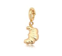 Little Words Project Croissant Charm, Customizable Jewelry for Bracelets, Necklaces, Keychains & More