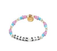 Little Words Project Dream Big Bracelet, The Original Word Bracelet, Made with Colorful Beads and Plated Brass Hardware, Handcrafted Design & Positive Message, Size ML
