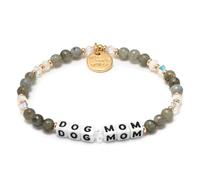 Little Words Project Mother's Day Gifts, The Original Word Bracelet, Made with Colorful Beads and Plated Brass Hardware, Handcrafted Design & Positive Message, S/M, Brass, no gemstone