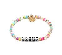 Little Words Project Original and Friendship Bracelet, Made with Colorful Beads and Plated Brass Hardware, Handcrafted Design & Positive Message, XS, Plastic, no gemstone