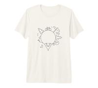 Little World with Bicycle and Tent for Camping Premium T-Shirt