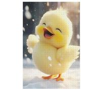 Little Yellow Duck Jigsaw Puzzles 1000 Pieces for Adults Wooden Puzzle for Teenagers Educational Games Unique Gift 78×53cm