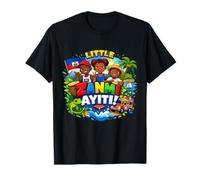 Little Zanmi Ayiti Haitian Kids Pride T-Shirt