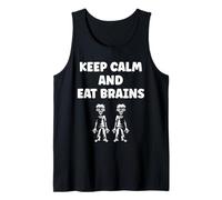 Little Zombies Halloween Dead eat Brains Zombie Tank Top