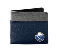 Littlearth Buffalo Sabres NHL Pebble BiFold Wallet, Team Color