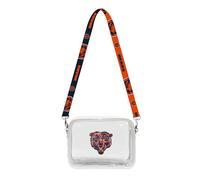 Littlearth Chicago Bears NFL Clear Fanny Fan Purse
