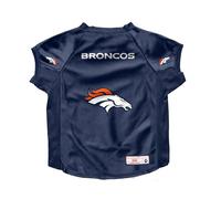 Littlearth Denver Broncos NFL Stretch Pet Jerseys for Big Dogs
