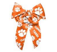 Littlearth NCAA Clemson Tigers Big Bow Hair Clip