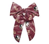 Littlearth NCAA Florida State Seminoles Big Bow Hair Clip
