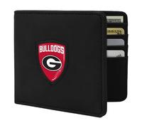 Littlearth NCAA Georgia Bulldogs Shield Wallet in Black Color