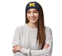 Littlearth NCAA Michigan Wolverines Chunky Knit Headband