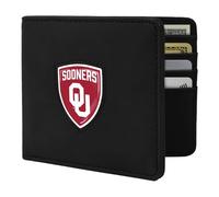 Littlearth NCAA Oklahoma Sooners Shield Wallet in Black Color