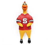 Littlearth NCAA Team Rubber Chicken Toy North Carolina State Wolfpack