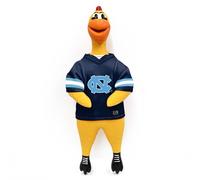 Littlearth NCAA Team Rubber Chicken Toy North Carolina Tar Heels