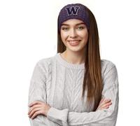 Littlearth NCAA Washington Huskies Chunky Knit Headband