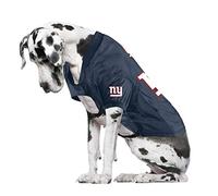 Littlearth New York Giants NFL Stretch Pet Jerseys for Big Dogs
