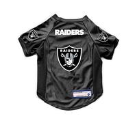 Littlearth NFL Las Vegas Raiders Stretch Pet Jersey,X-Small