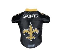 Littlearth NFL New Orleans Saints Premium Pet Jersey, Team Color, X-Large