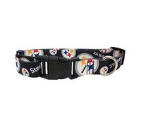 Littlearth NFL Pittsburgh Steelers Pet Collar, Team Color, Small