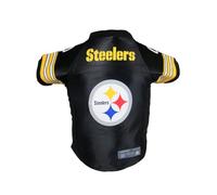 Littlearth NFL Pittsburgh Steelers Premium Pet Jersey, Team Color, Small