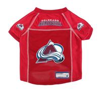 Littlearth NHL Colorado Avalanche Basic Pet Jersey, Team Color, X-Large