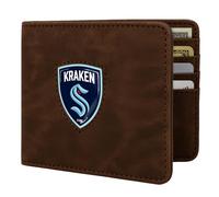 Littlearth NHL Seattle Kraken Shield Wallet in Brown Color