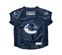 Littlearth NHL Vancouver Canucks Stretch Pet Jersey for Big Dogs