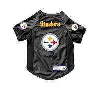 Littlearth Pittsburgh Steelers NFL Stretch Pet Jerseys for Big Dogs