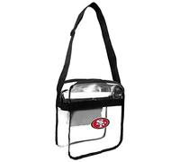 Littlearth San Francisco 49ers NFL Clear Carryall Crossbody Bag