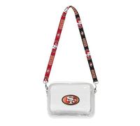 Littlearth San Francisco 49ers NFL Clear Fanny Fan Purse