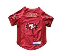 Littlearth San Francisco 49ers NFL Stretch Pet Jerseys for Big Dogs