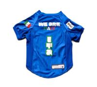 Littlearth Stretch Pet Jersey - Officially Licensed FIFA World Cup 2026, Team: Italy, Size: Medium