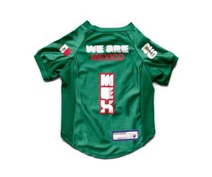 Littlearth Stretch Pet Jersey - Officially Licensed FIFA World Cup 2026, Team: Mexico, Size: Small
