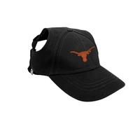 Littlearth Unisex-Adult NCAA University of Texas Pet Baseball Hat, Team Color, Medium