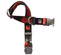 Littlearth Unisex-Adult NFL Cleveland Browns Premium Pet Collar, Team Color, Large