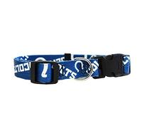 Littlearth Unisex-Adult NFL Indianapolis Colts 1 Pet Collar, Team Color, Small