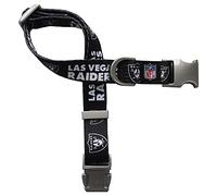 Littlearth Unisex-Adult NFL Las Vegas Raiders Premium Pet Collar, Team Color, Large