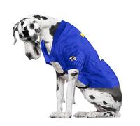 Littlearth Unisex-Adult NFL Los Angeles Rams - New Logo Stretch Pet Jersey for Large Dogs, Team Color, Big Dog
