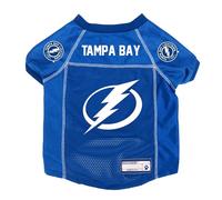 Littlearth Unisex-Adult NHL Tampa Bay Lightning Basic Pet Jersey, Team Color, Medium