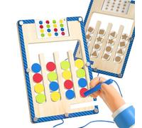 Littleboyny Both Sides Montessori Shape Colour Sorting Educational Toy, Toys for 3+Year Old Kids - Gifts For Christmas, birthday, New Year, Thanksgiving