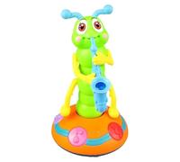 LITTLECANDLE Dancing Saxophone Caterpillar, Electric Dancing Singing Caterpillar Crawling Toy, Caterpillar Light up Toys Musical Toys for Baby Toys 6 to 12 Months, Sensory Toys for Toddler Boys Girls