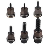 Littlecatch 6Pcs Hand Rivet Nut Head Nuts Simple Installation Manual Riveter Rivnut Tool Accessory for Nuts M3 M5 M6 M8 M10
